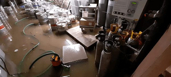 Flooded Basement Clean Up