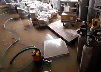 Basement Flood Cleanup